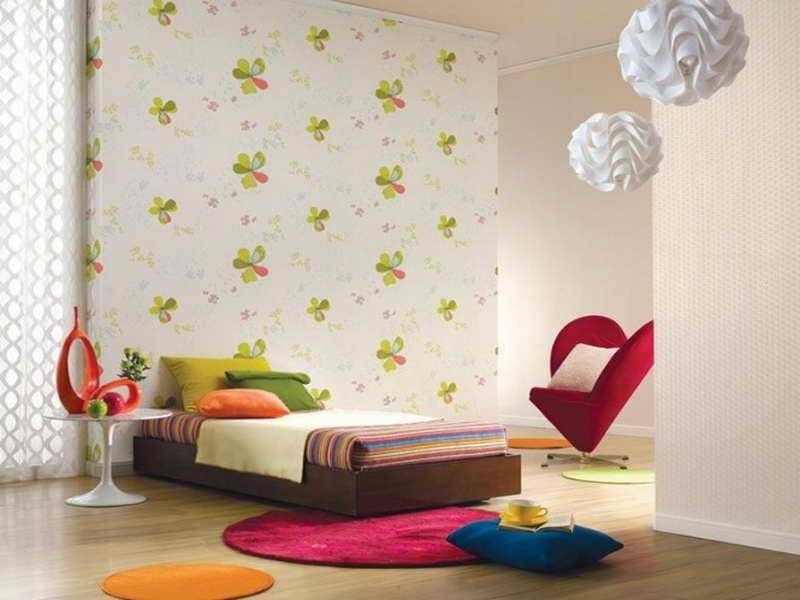 Комбинированные обои для детской комнаты (47 фото): как сочетать текстуры и цвета для спальни мальчика и девочек, идеи дизайна интерьера