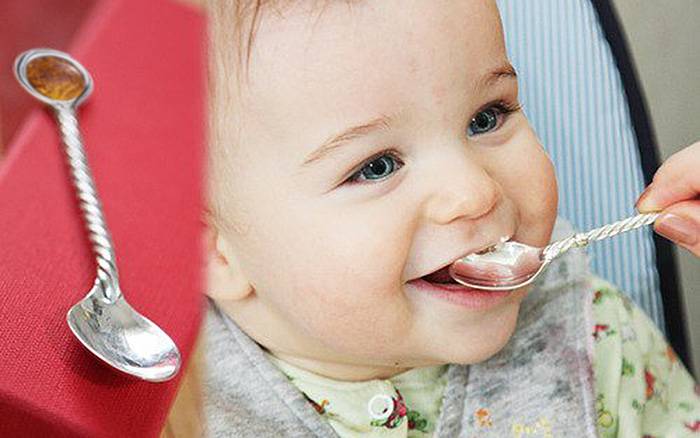 Серебряные детские ложки на первый зуб: сохраняем верность традициям