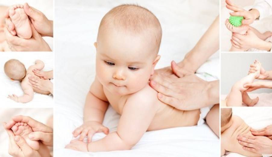 Массаж при мышечной дистонии у младенцев — 3 методики проведения