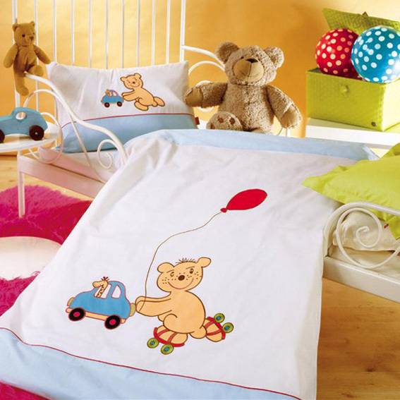 Размеры детского постельного белья в кроватку для новорожденных и детей постарше