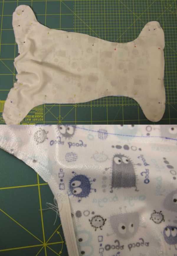 Пошив марлевых подгузников для новорожденного по пошаговой инструкции