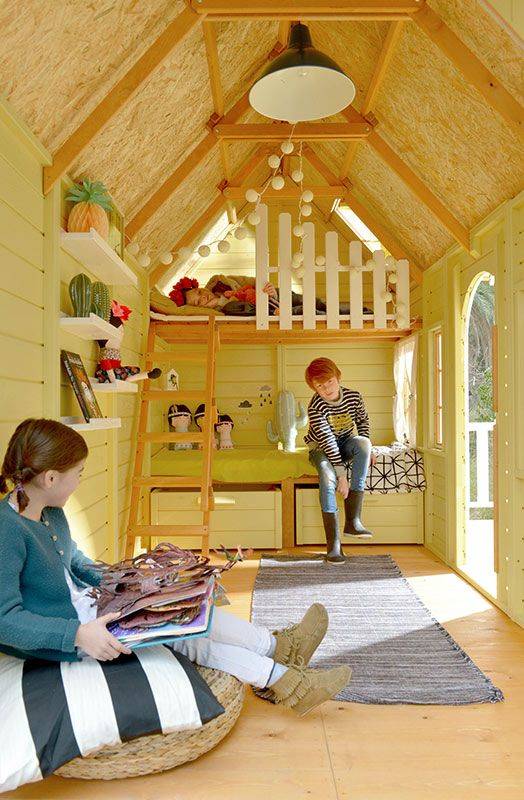 «Где живёт сказка», или какими бывают детские домики для дачи и квартиры?
