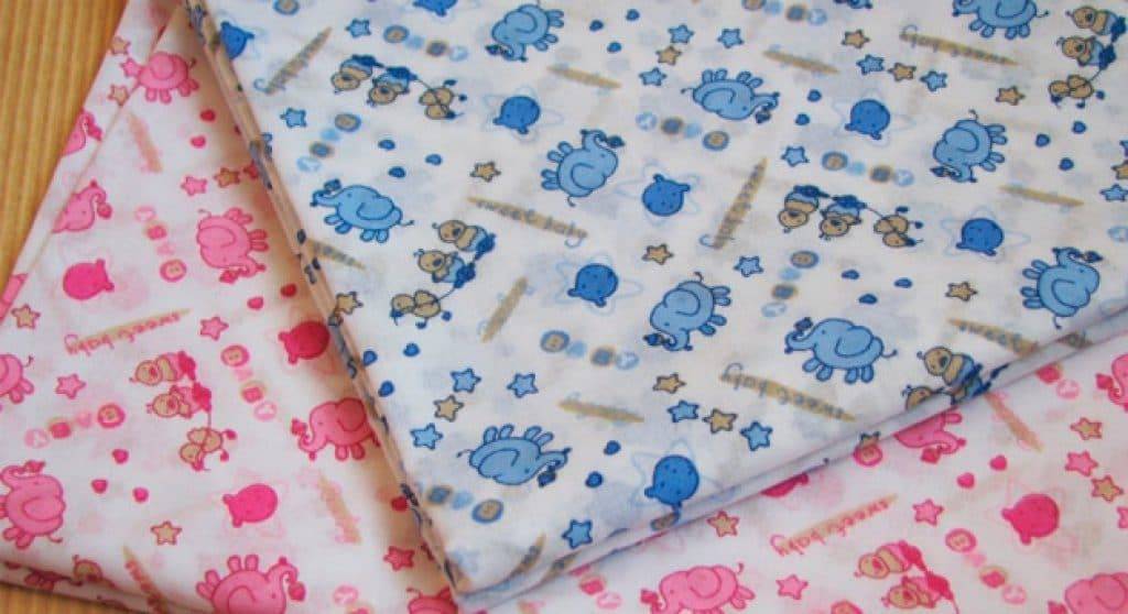Ткань для детских пелёнок: из какого материала шьют изделия для новорожденного, какие тканевые пеленки лучше