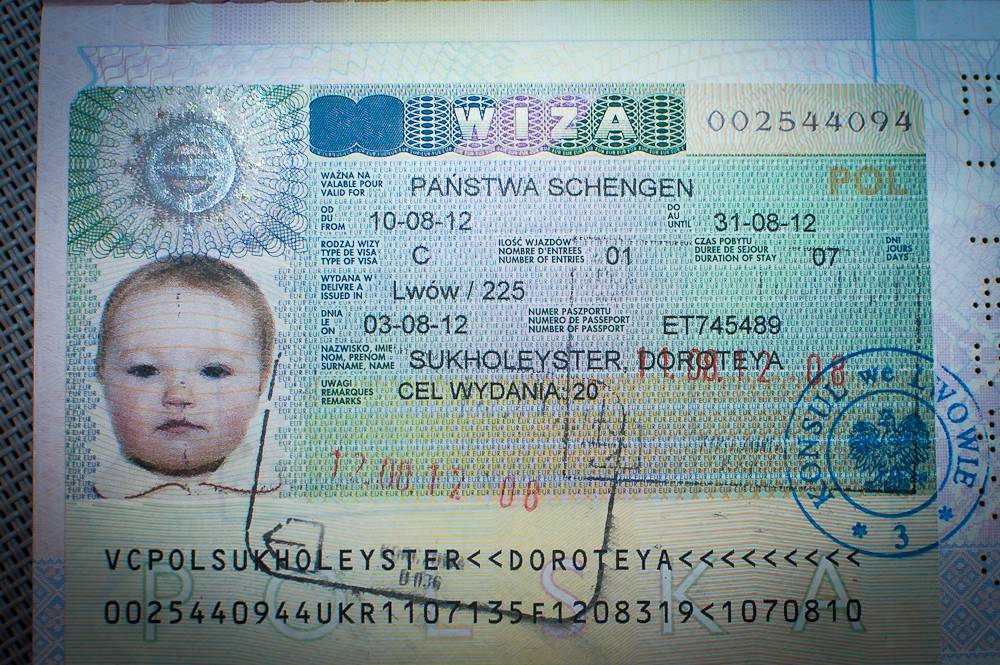 Шенген для ребенка до года: оформление шенгенской визы для детей до 6 лет