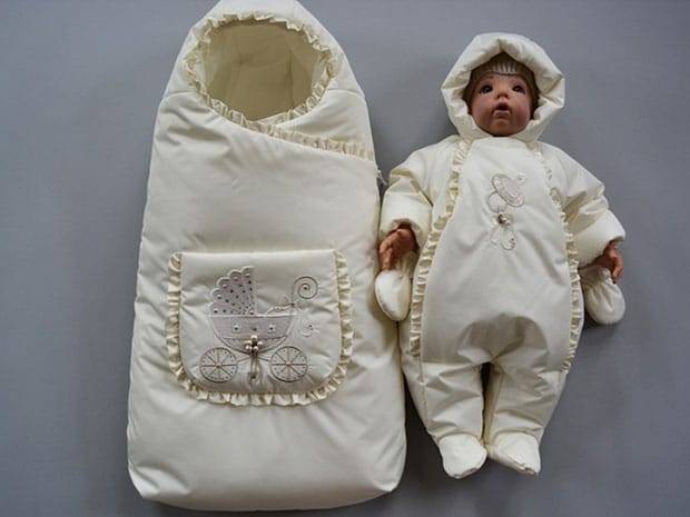 Как одеть новорождённого на выписку зимой + фото и видео