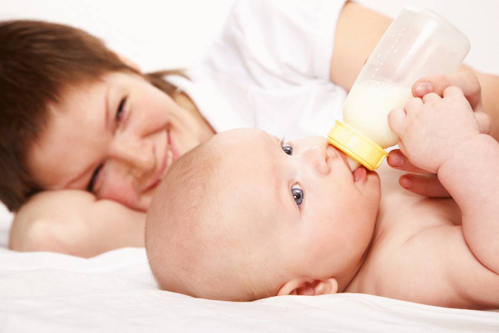 Пищеварение новорожденного ребенка