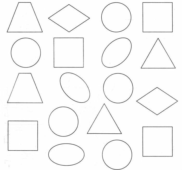 Задания по геометрии для дошкольников 5-6 лет в картинках