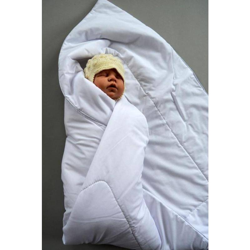 Конверт одеяло для новорожденных на выписку