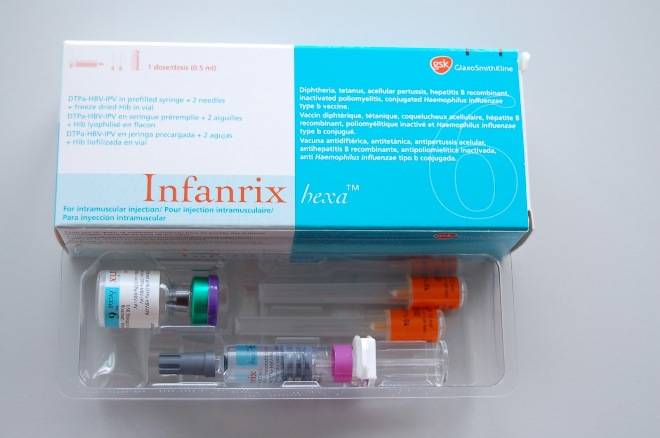 Вакцина инфанрикс (infanrix) в москве - прививка от дифтерии, столбняка - цена