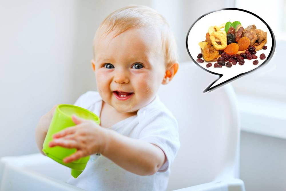 Какие компоты можно давать ребенку 6-7 месяцев: рецепты для грудничков из яблок, сухофруктов и изюма