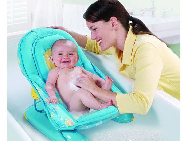 Все о гамаках для новорожденного младенца: купание в ванночке с детским гамаком