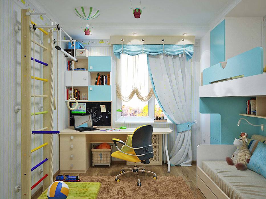Детская комната для разнополых детей: 92 фото и 2 типа дизайна