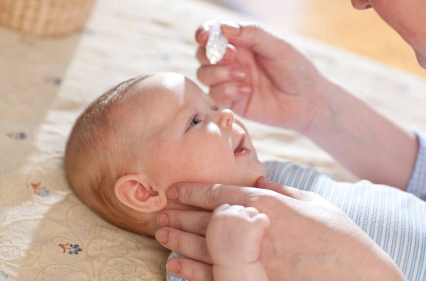 Техника закапывания капель в глаза, нос и ухо ребенку раннего возраста