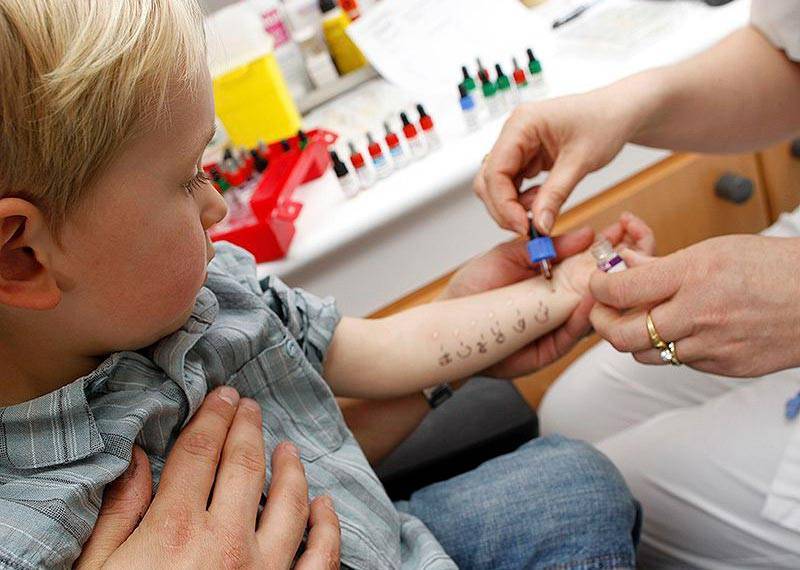 Анализ на аллергены у ребенка: сдача крови, кожные пробы, провокационный тест при аллергии