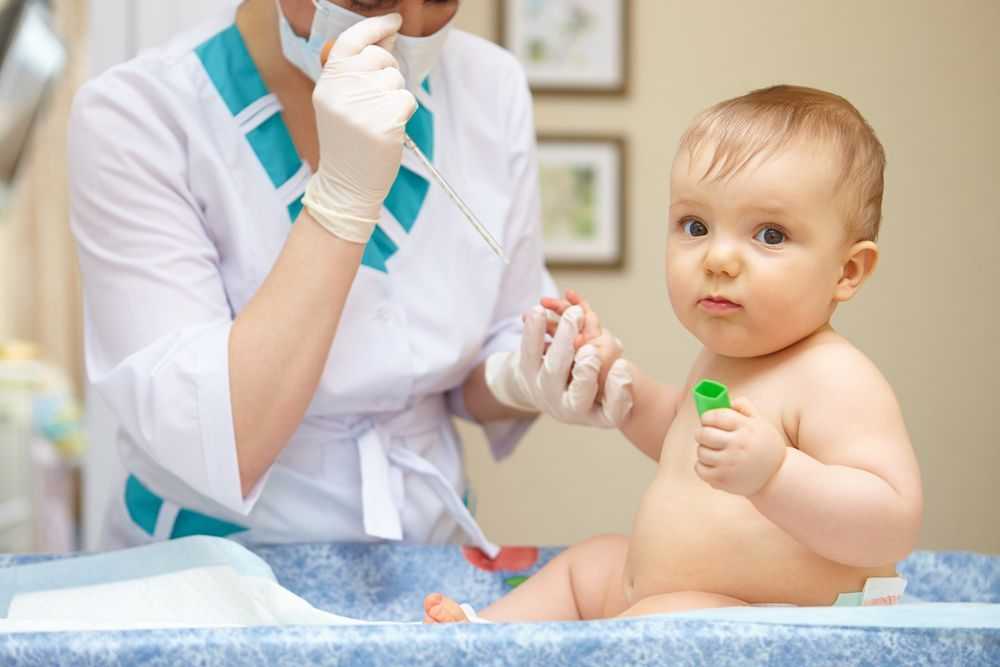 Как берут кровь из вены на анализ у грудного ребенка?