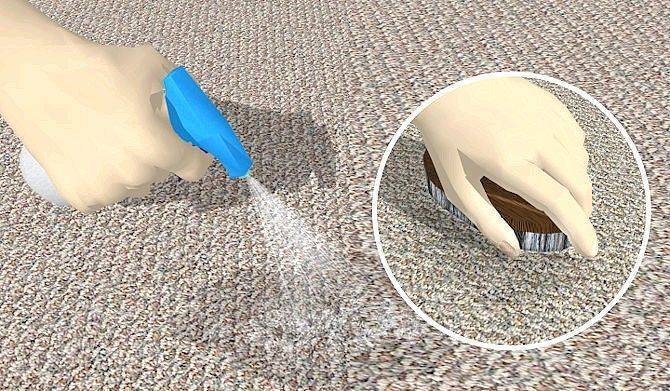 Как избавиться от запаха детской,  кошачьей или собачьей мочи на ковре