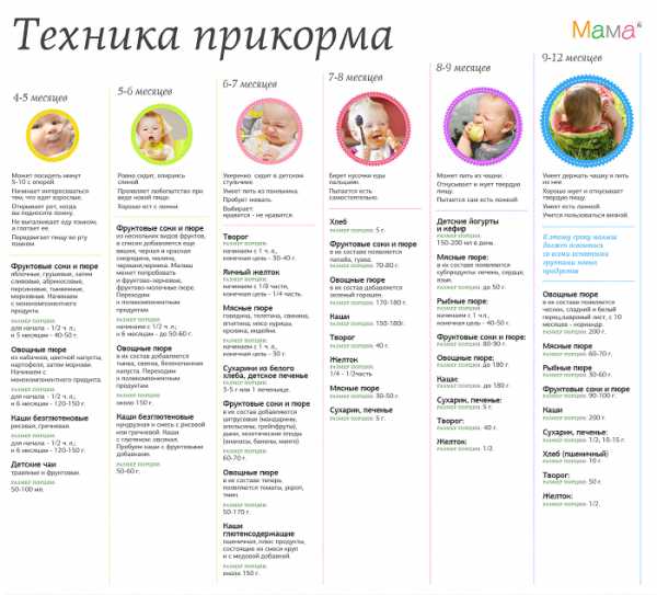 Прикорм ребенка в 5 месяцев: питание, меню при искусственном вскармливании и грудном