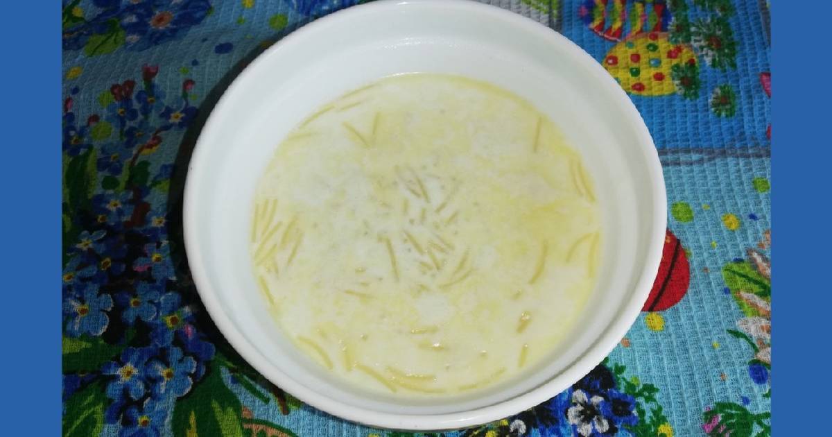 Молочный суп для ребенка с вермишелью: рецепт.
