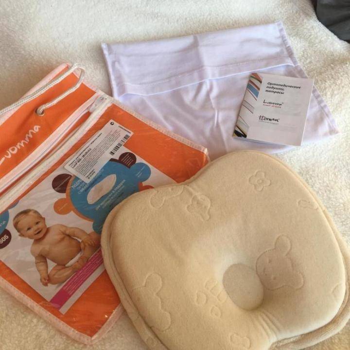 Ортопедические подушки для новорожденных при кривошее
