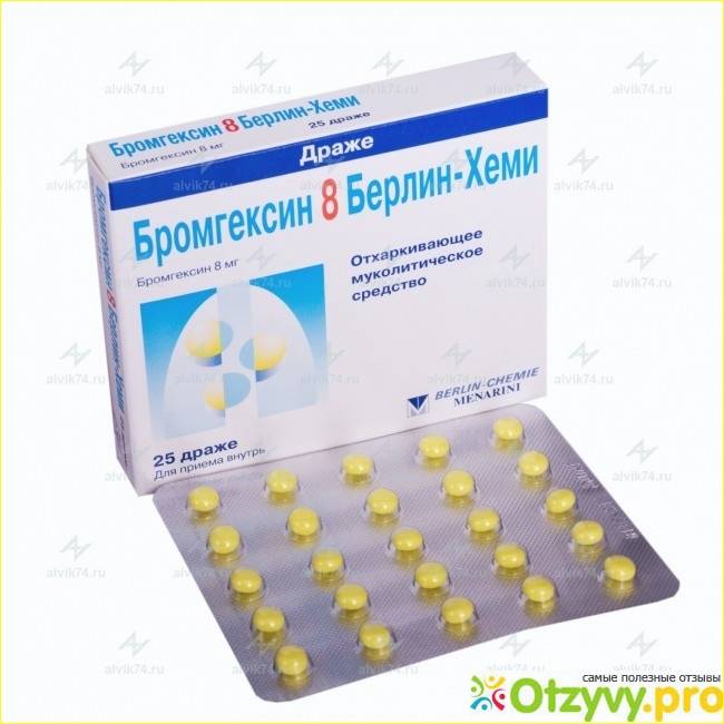 Бромгексин — препарат от кашля: применение, действие, показания и противопоказания
