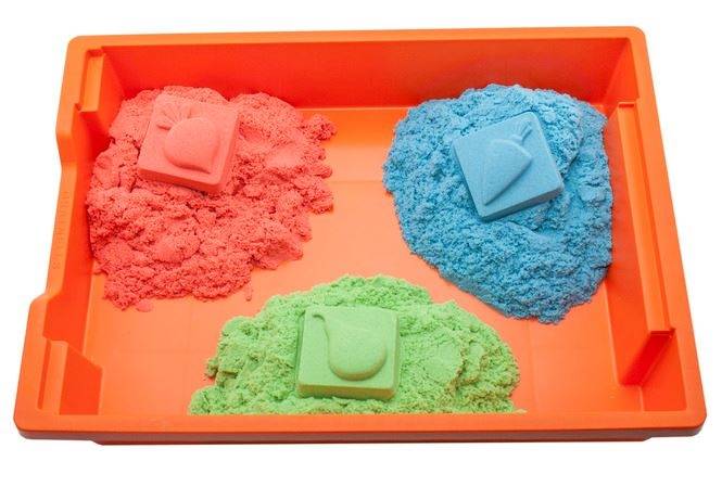 Живой песок для детей: состав массы для лепки, домашняя песочница, хранение набора
