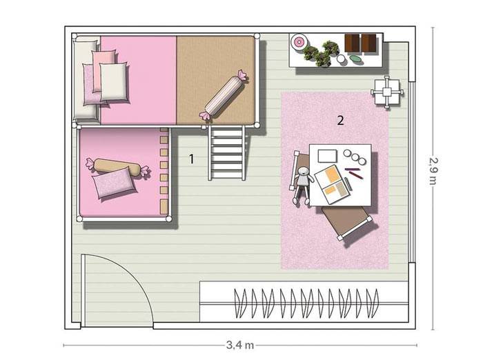 Детская 20 кв. м.: дизайн квартиры и примеры наиболее продуманной планировки квартиры (100 фото)