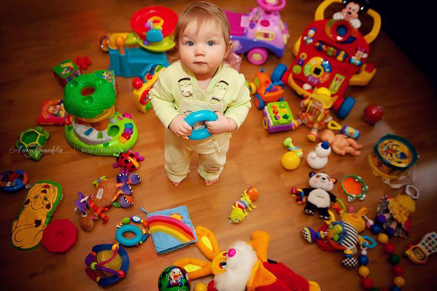 Какие игрушки необходимы ребёнку в 1 год