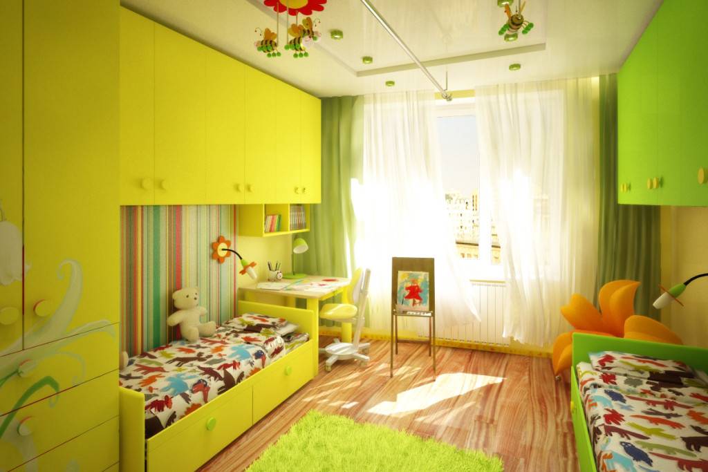 Детская комната для разнополых детей (44 фото): зонирование, цветовая гамма, мебель, дизайн, освещение, видео