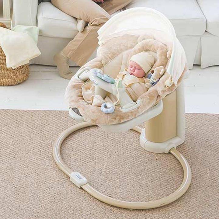 Люлька-качалка для новорожденных — электролюлька для младенца