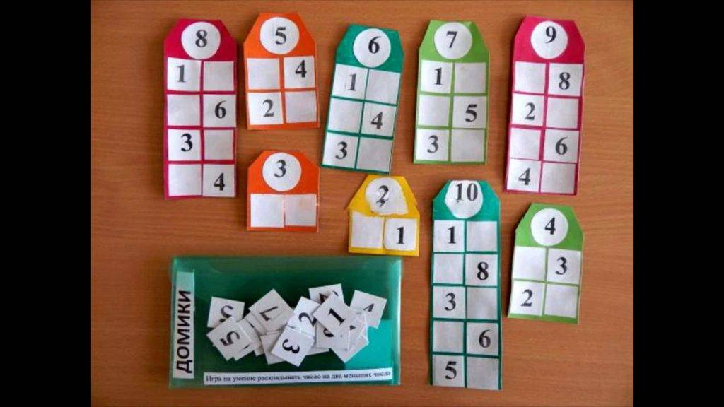 Как научить ребенка составу числа? игры для обучения детей