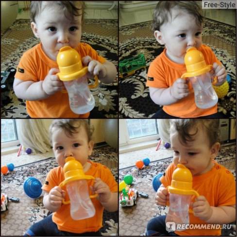 Когда и как научить ребенка пить из трубочки