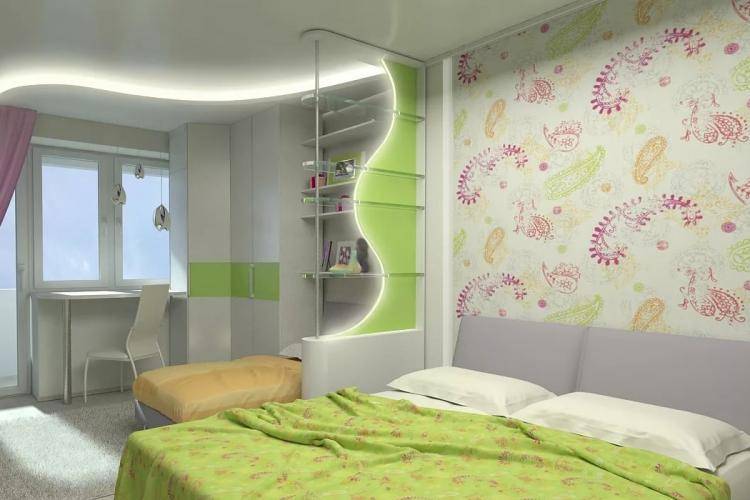 Спальня и детская в одной комнате: идеи зонирования и способы совмещения с фото-примерами