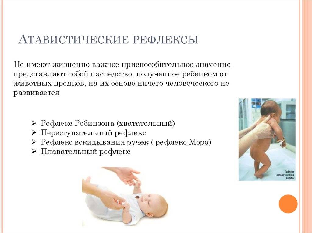 Врождённые физиологические рефлексы