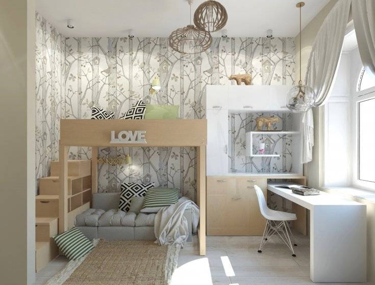 Дизайн маленькой детской комнаты для мальчика и девочки: выбор мебели, планировка интерьера