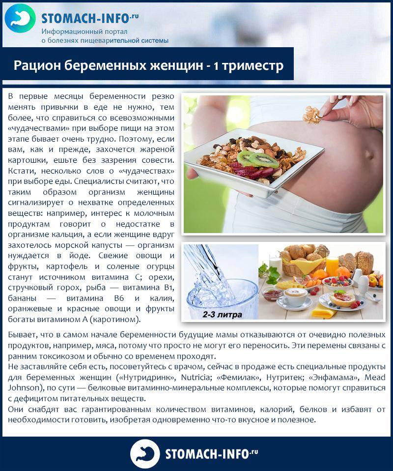Здоровое питание во время беременности: рекомендации по месяцам