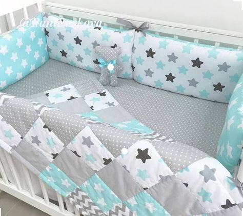 Размеры бортиков в кроватку для новорожденных: высота, длина и ширина