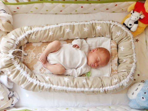 Кокон-гнездышко для новорожденного ребенка своими руками: как сделать, пошив