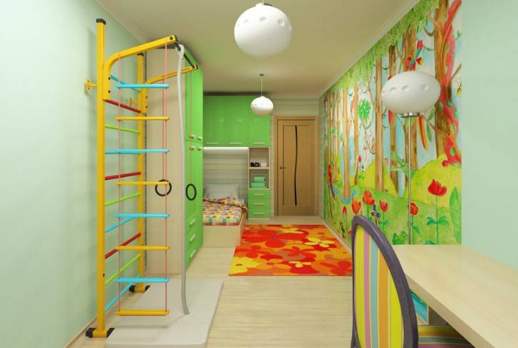 Детская 10 кв. м. — стильные и необычные варианты современных интерьеров для детской (110 фото)
