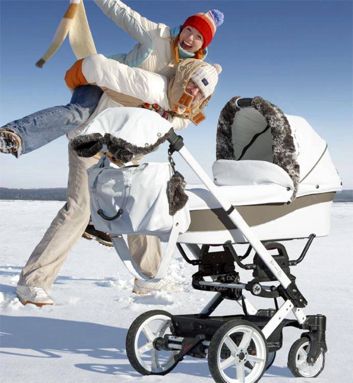 Как выбрать коляску для новорождённого правильно весной, летом и зимой (с видео)