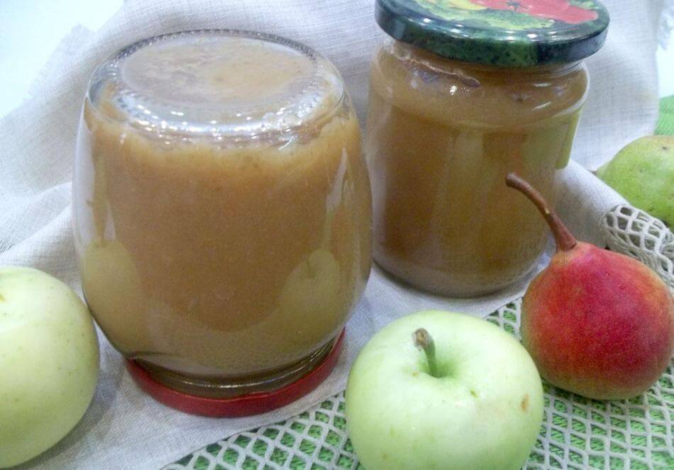 Яблочное пюре для грудничка на зиму