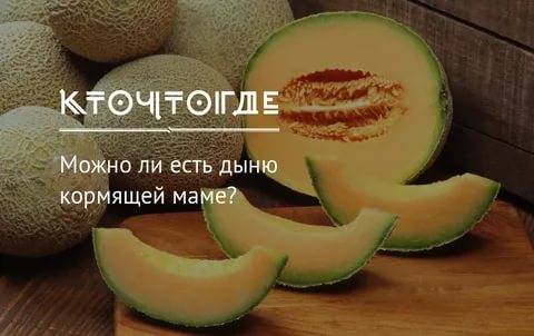Ах, эта вкусная и ароматная дыня: можно ли кушать кормящей маме при грудном вскармливании?