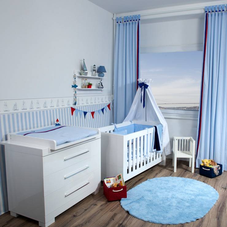 Уютное гнездышко для младенца, детская комната для новорожденного