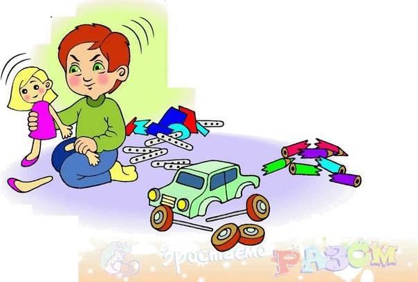 Что делать, если ребенок швыряет и ломает игрушки?