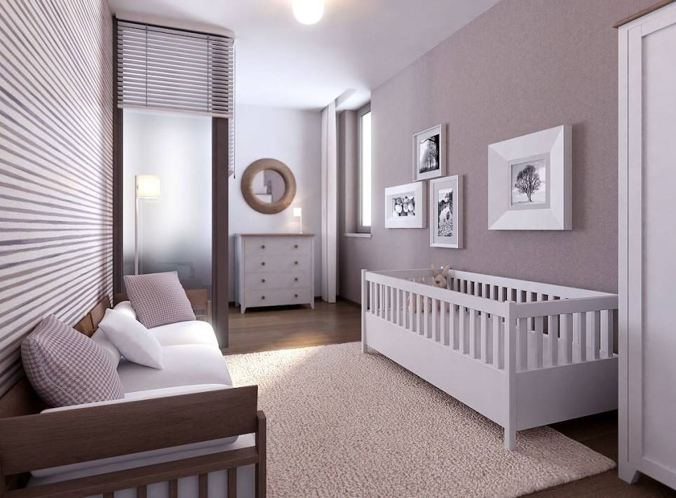 Спальня с детской кроваткой - 70 фото идей правильно оформления