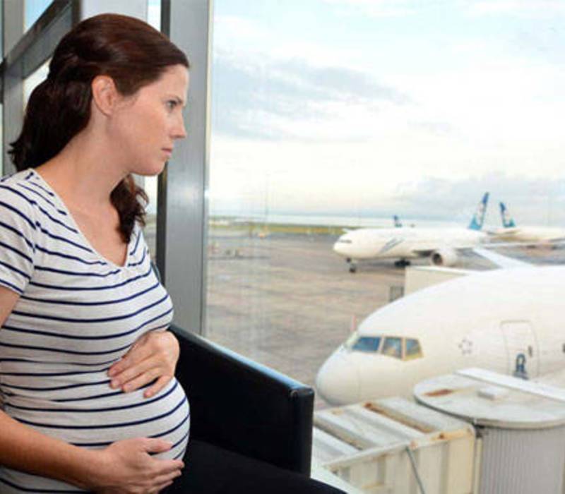 Можно ли беременным летать на самолете, на каком сроке можно