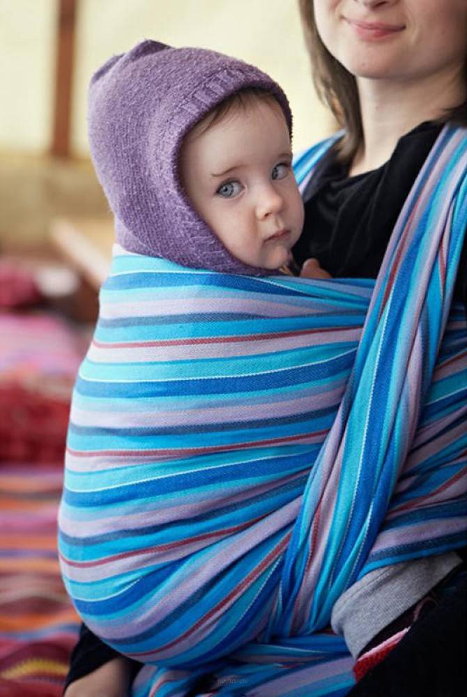 Шьем слинги-шарфы для новорожденных самостоятельно