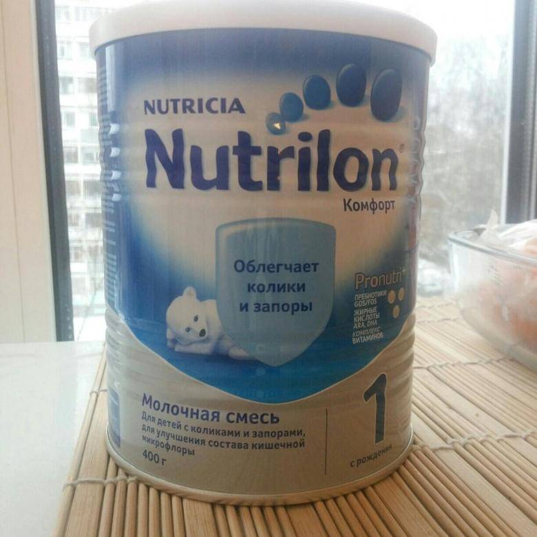 Детское питание «nutrilon comfort 1, 2» - состав, особенности и сравнение ~