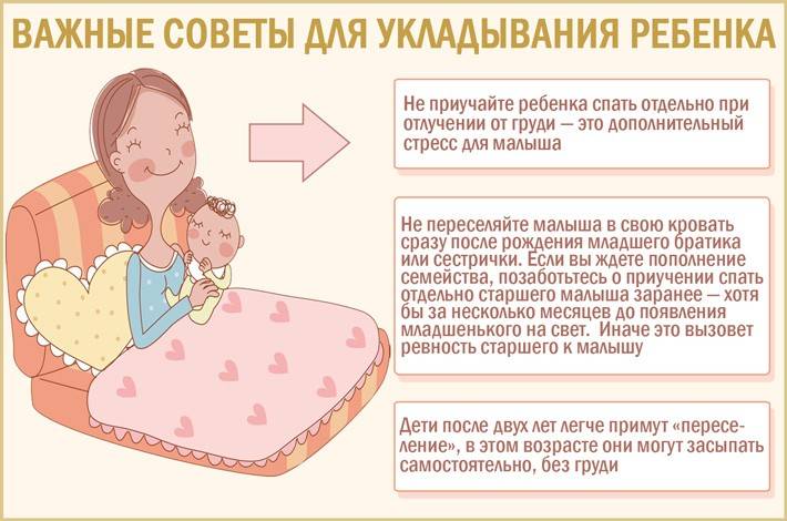 Как приучить ребенка спать в своей кроватке