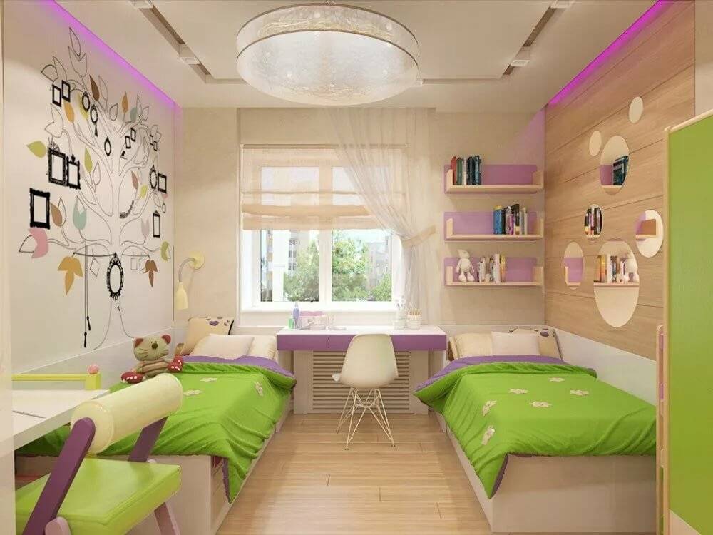 Детская 20 кв. м. — 100 фото реальных примеров планировки комнаты для девочек и мальчиков