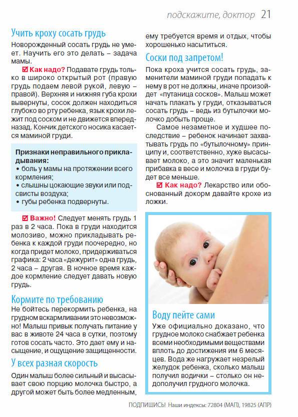 Срыгивание у новорожденных норма и отклонения комаровский